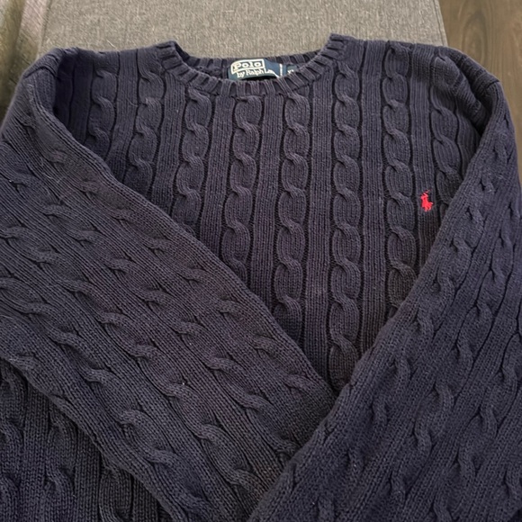 Polo Ralph Lauren Sweaters - Vintage Polo Ralph Lauren sweater. Size xL. Navy blue